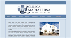 Desktop Screenshot of clinicaml.com.mx